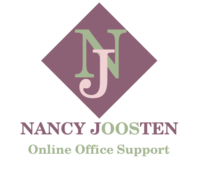 Logo van Nancy Joosten Online Office Support - Virtual Assistant voor administratie en boekhouding